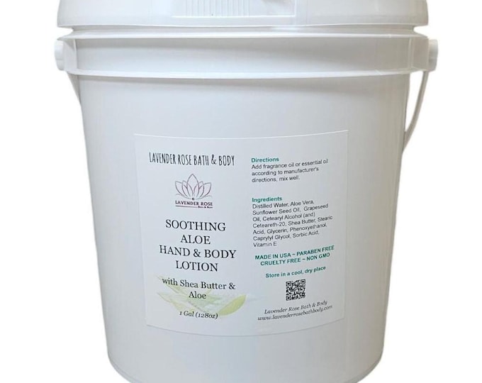 Gallon Unscented  Soothing Aloe Hand and Body Lotion