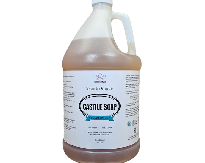 Eucalyptus Pure Castile Liquid Soap
