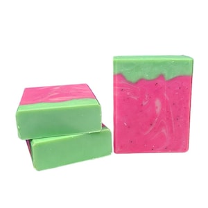 Strawberry Patch | Cold Process Soap | Luxury Soap | Handmade Soap | Artisan Soap
