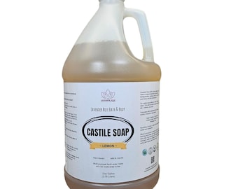 Lemon Pure Castile Liquid Soap
