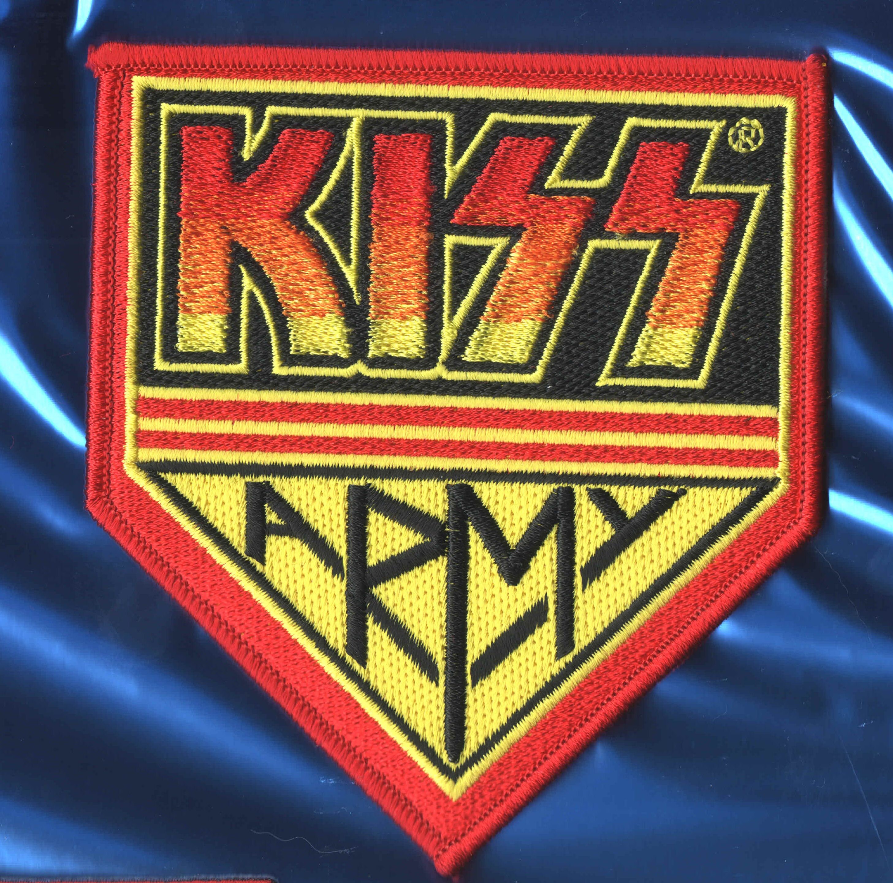 KISS Army Iron On Sew On Embroidered Patch 4 X 4 1/2 Etsy
