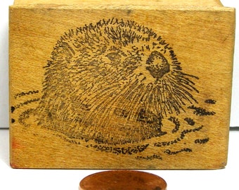 Rubber Stamp Nature Impressions 1978 Sea Otter 2X1-1/2"   BD7