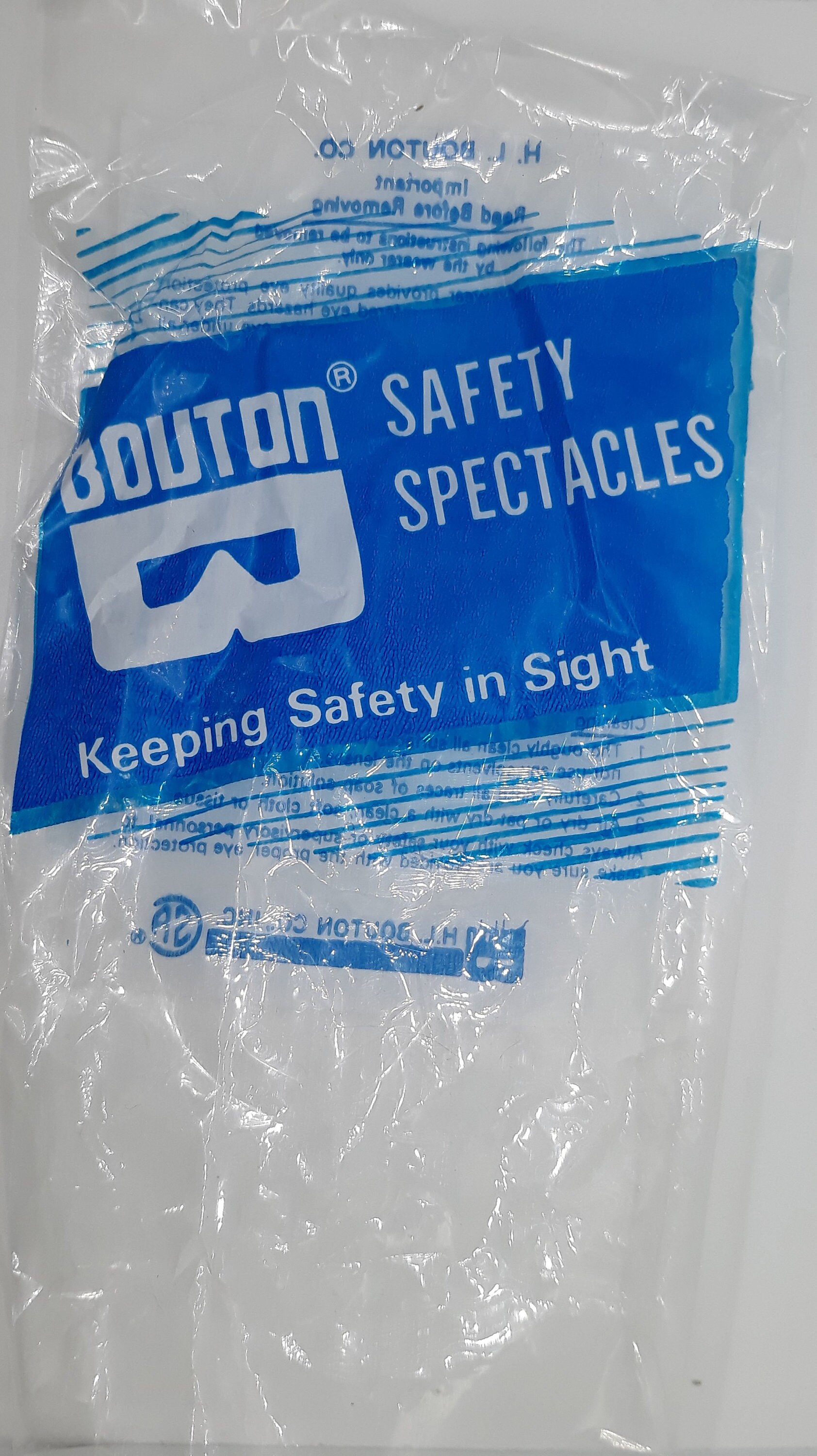 Bouton Aviator Style Safety Glasses With Side Shields Model Etsy