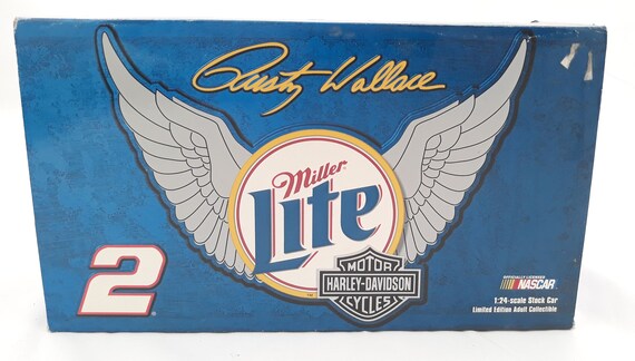 Rusty Wallace #2 Miller Lite Harley Davidson 1999 Action Ford