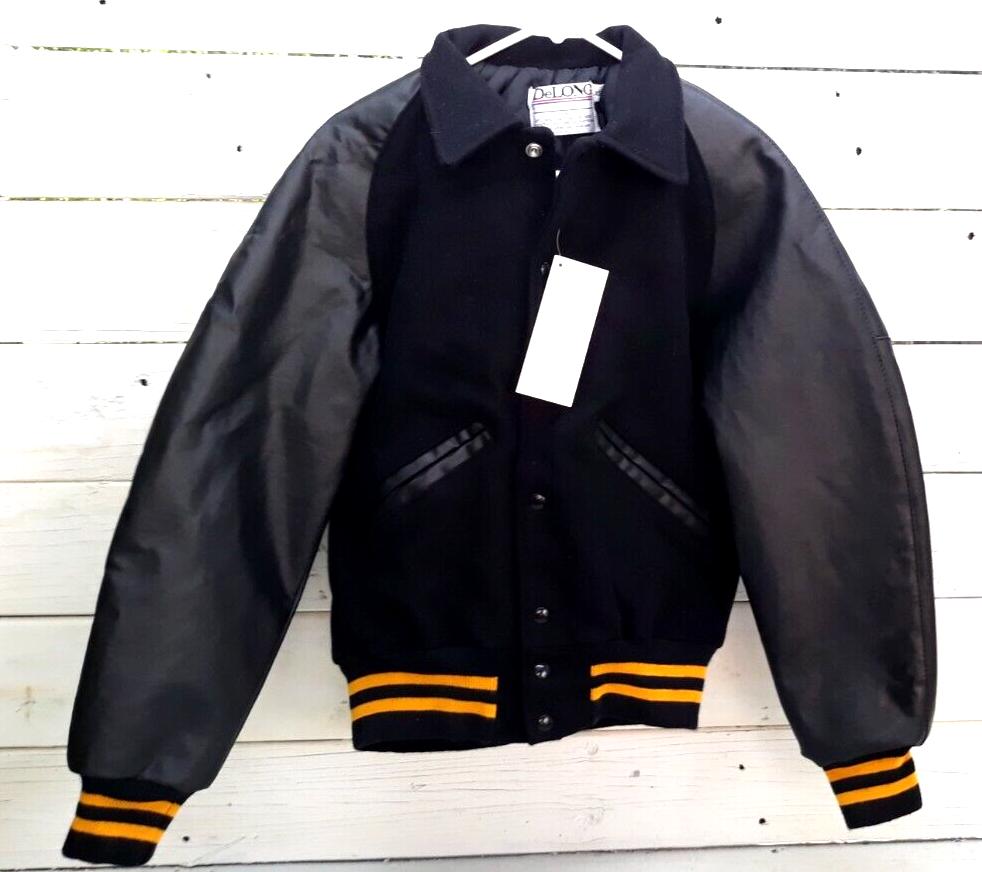 品揃え豊富で / Varsity Delong Letterman's Size USA Wool 80% Jacket Award ジャケット・アウター