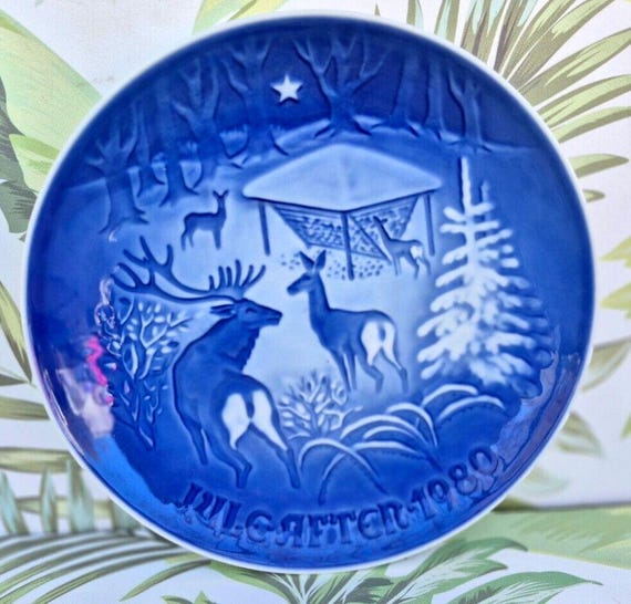 Bing & Grondahl Annual 1980 Christmas Plate - Christmas in the