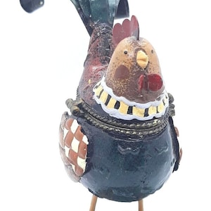 Rooster Trinket Box Ranger International Corp 2002