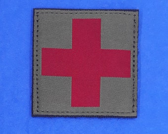 Army Medical Cross Patch Medic First Aid Olive Paramedic Camouflage