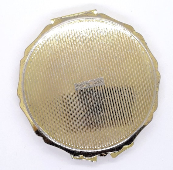 Boutons De Manchette Dorés Style Édouardien / Deco Monogrammables - Occasion Bon état