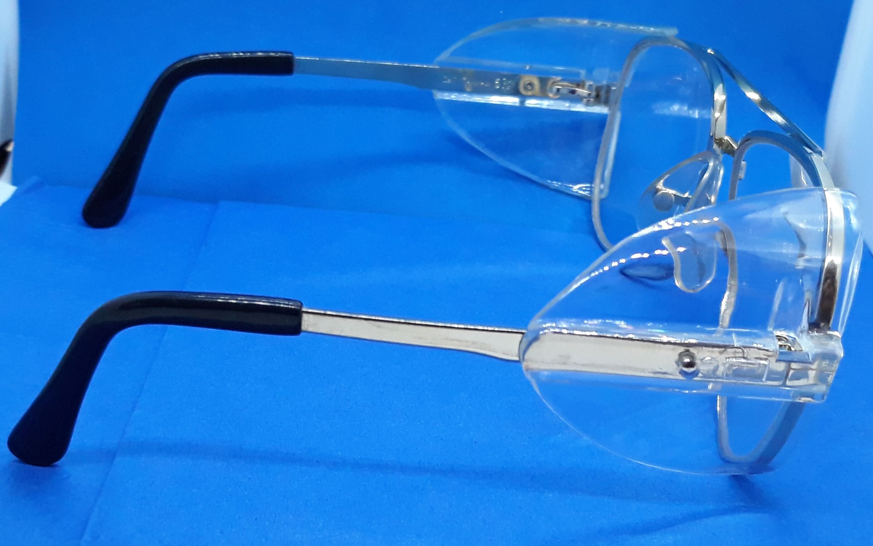 Bouton Aviator Style Safety Glasses With Side Shields Model Etsy