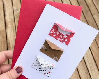 Carte De Voeux Fait Main Etsy Carte De Voeux Fait Main Etsy