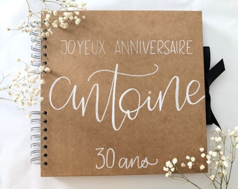 Livre D Or D Anniversaire Etsy Livre D Or D Anniversaire Etsy