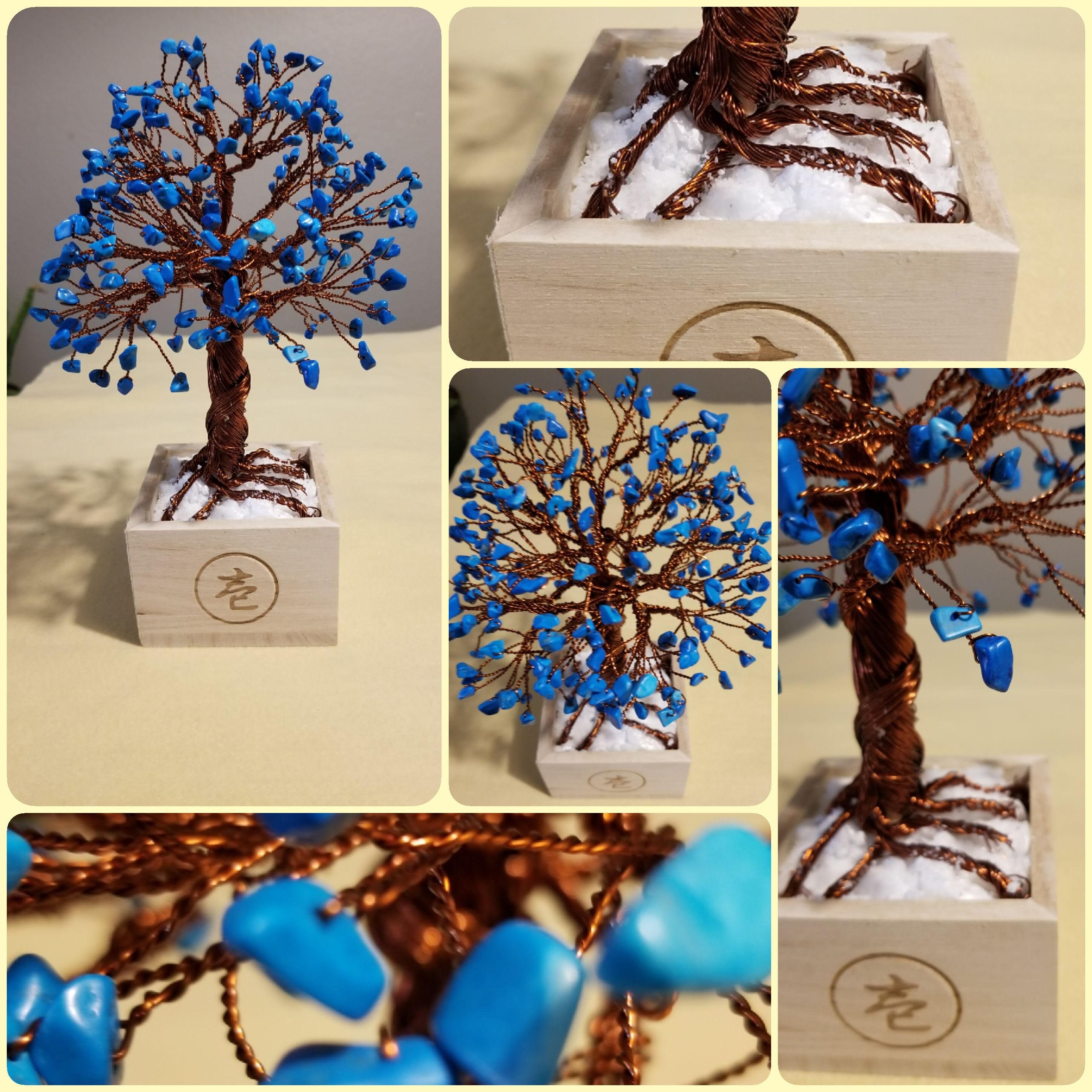 Tree of Wisdom and Equanimity gem Tree - Etsy