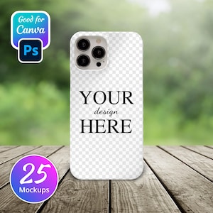 Handyhüllen-Mockup, 25 iPhone-Hüllen-Mockups, iPhone-Hüllen-Mockup für Canva, Handyhüllen-Mockup, iPhone-Cover-Mockup