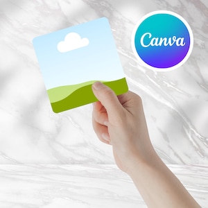 Sticker mockup Canva Template link, Edit in CANVA, sticker mockup, sticker mockup hand, sticker mockup bundle, sticker mock up