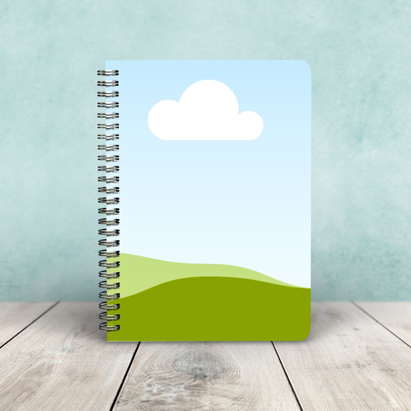 Canva Spiral Notebook Mockup Bundle, Canva Template Link Mock Up, Edit ...