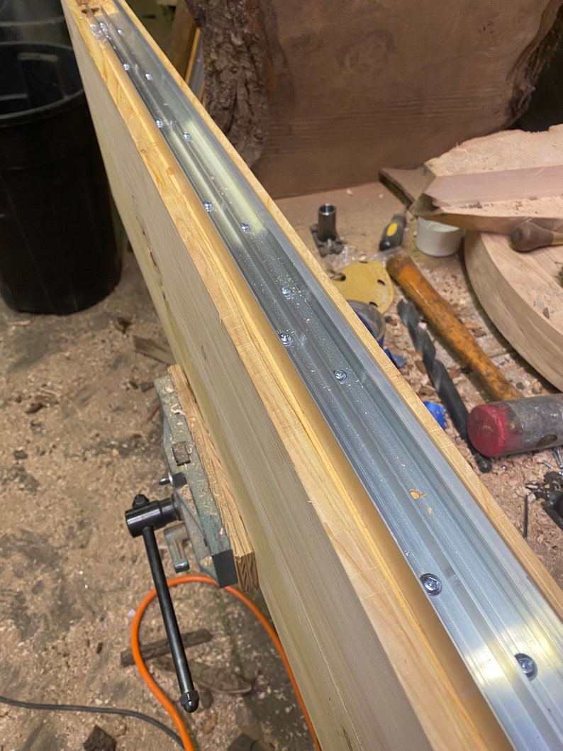 Floating Live Edge Shelf Bracket Hardware Included Etsy