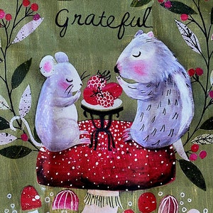 Grateful Tea Towel image 2