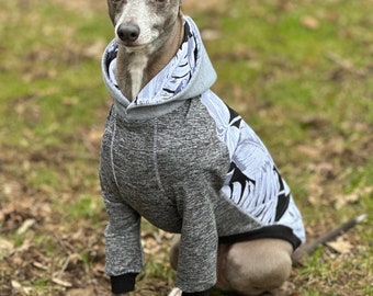 Italian Greyhound NOOD: Active Hoodie -  Made to Order