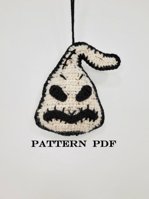 Crochet Oogie Boogie Horror Toy Amigurumi Ghost pdf
