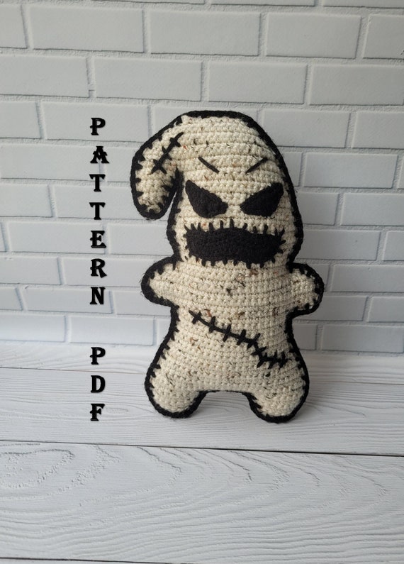 Oogie Boogie halloween pdf toy Amigurumi monster