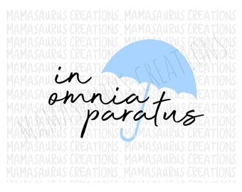 Omnia Paratus Png Etsy