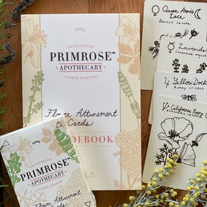 Guidebook/ Oracle Flower Attunement Cards
