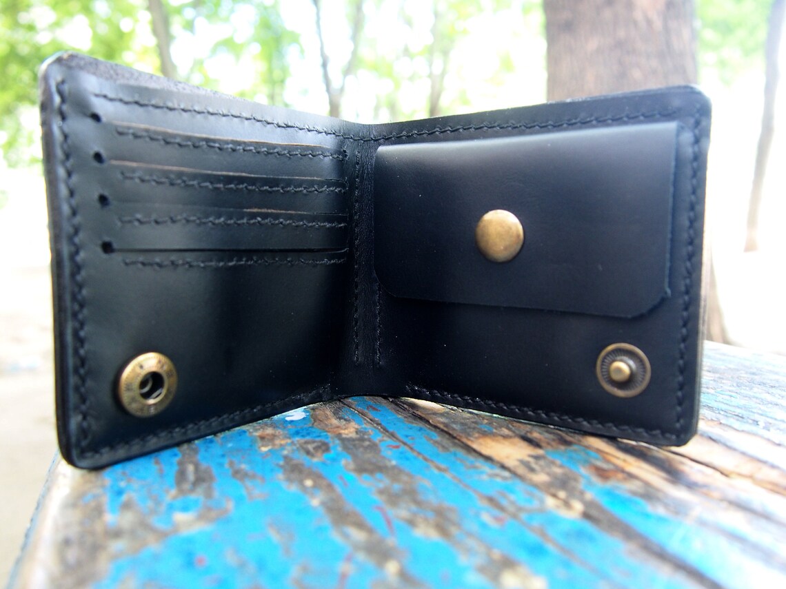 Leather wallet with plane plane wallet Plane Pilot wallet Etsy