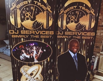 Soporte enrollable personalizado para banner, tela impresa con UV de 33x81