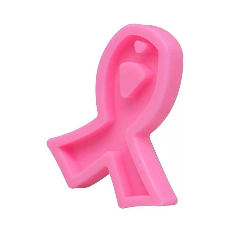 Awareness Ribbon Silicone Keychain Mold