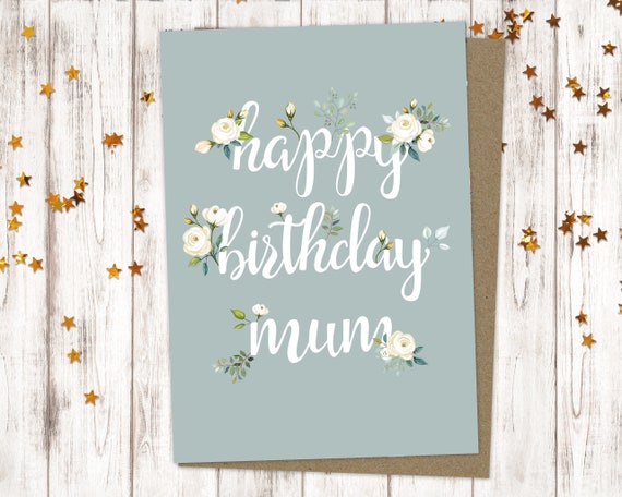Joyeux Anniversaire Maman Carte Joyeux Anniversaire Etsy Joyeux Anniversaire Maman Carte Joyeux Anniversaire Etsy