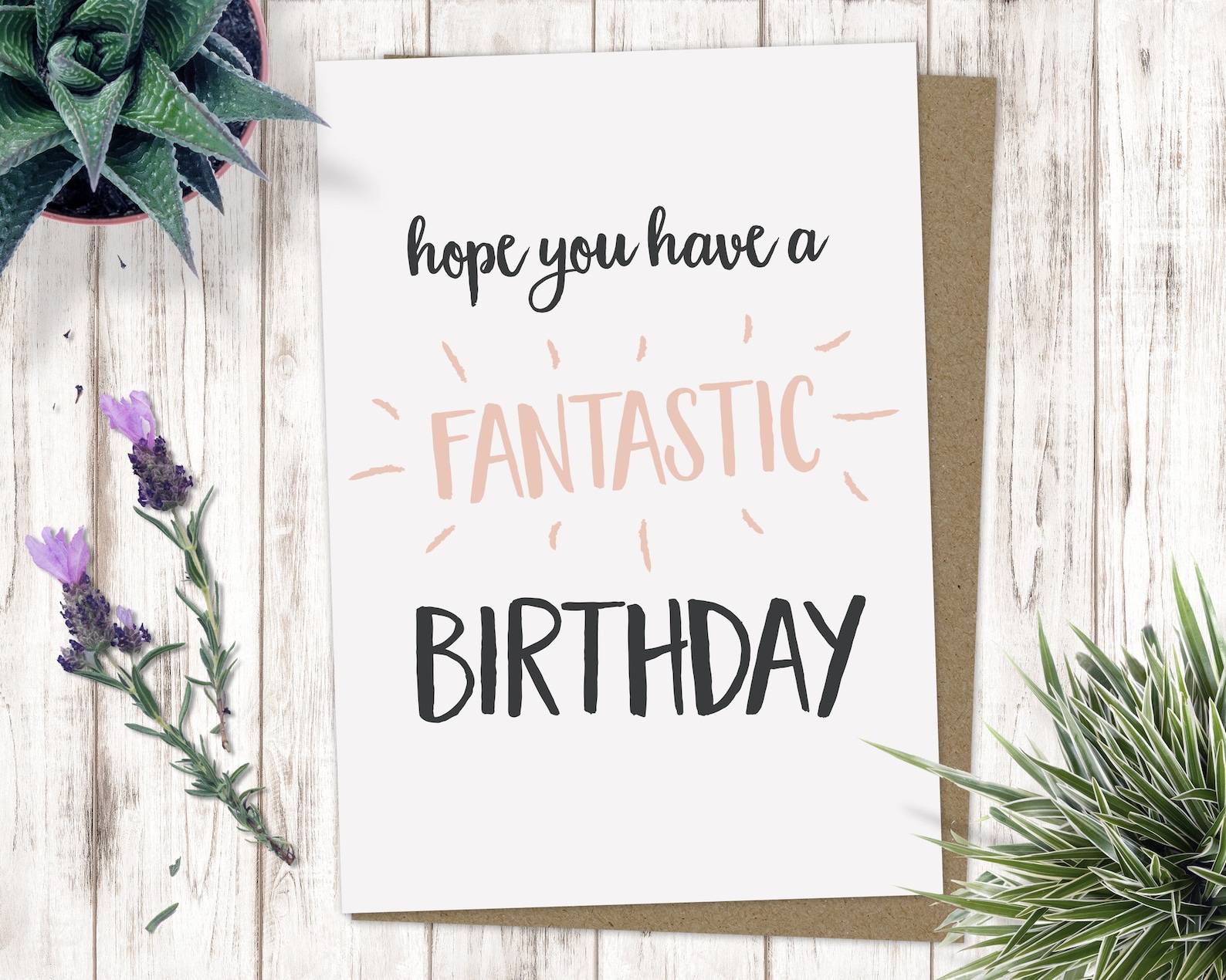 Have a Fantastic Birthday Card / Happy Birthday Card / - Etsy