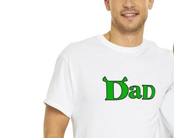 Camiseta de Shrek, camiseta de papá, fiesta de Shrek, camisetas de mamá y papá, camiseta de papá nuevo