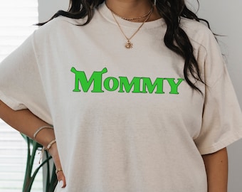 Camiseta de Shrek, camiseta de mamá, Shrek, camiseta de Shrek mamá