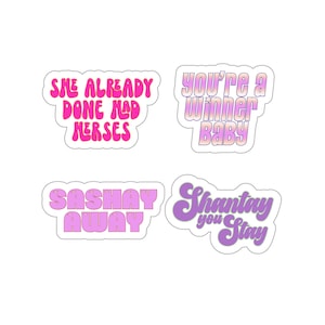 Drag Race, Sticker Sheet, Drag Queen Stickers