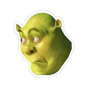 Shrek Meme Sticker for Sale by cbeezle