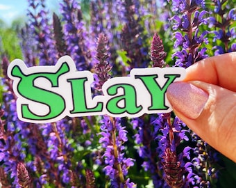Shrek Slay Sticker, Shrek Merch, Shrek, Slay, Sticker