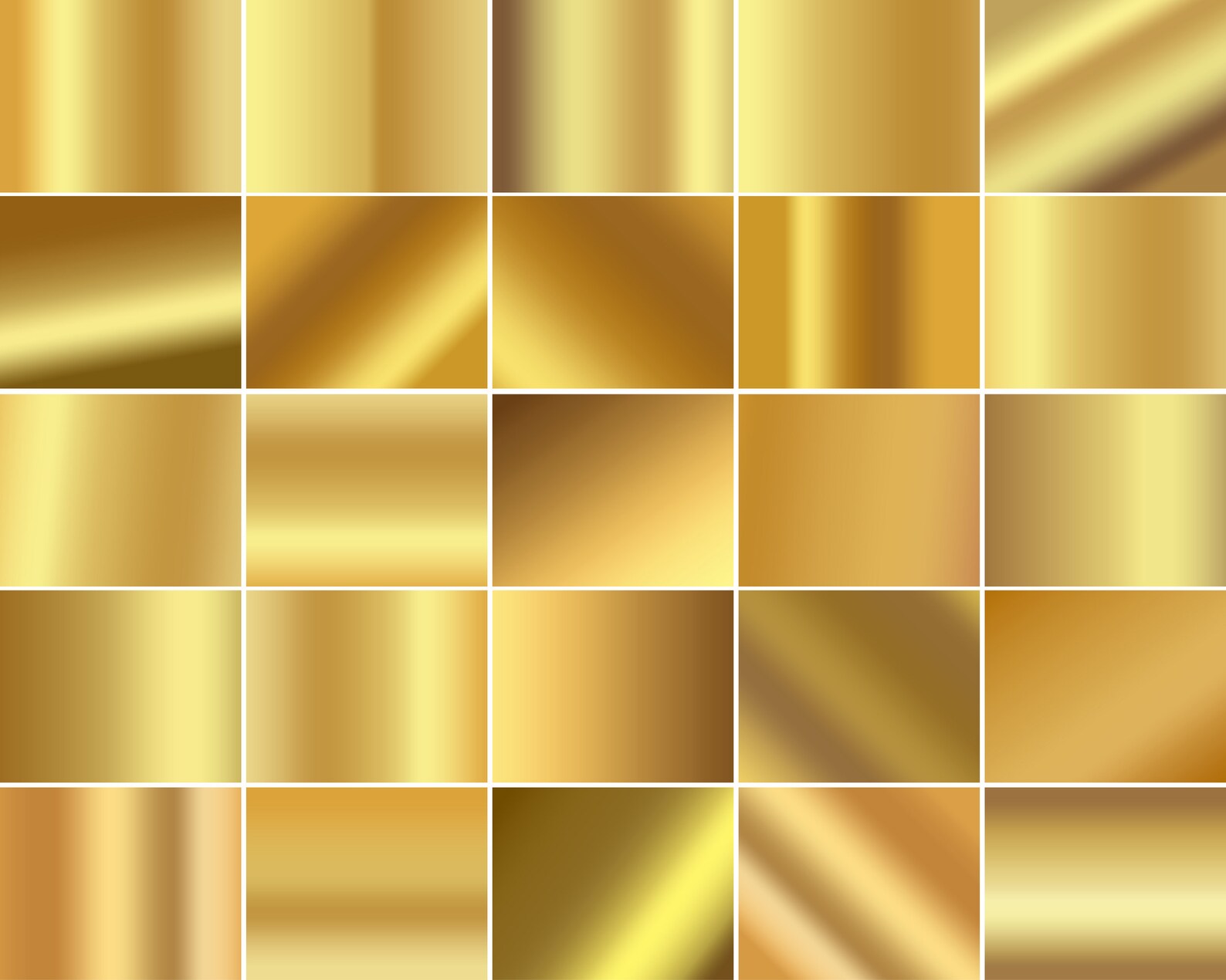Gold Gradient Printable Gold Foil Paper Metallic Gold Etsy