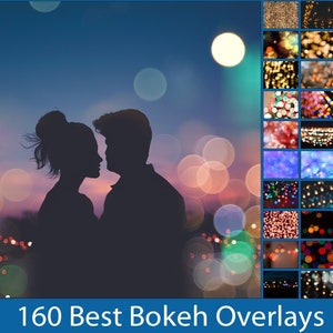 Bokeh Overlays, Bokeh Photoshop Background, Lights Effects, Sparkles Photo Overlays, Lightroom photo backdrop, shining flare