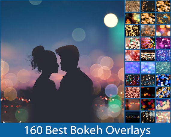 Bokeh Overlays Bokeh Photoshop Background Lights Effects Etsy