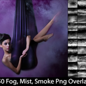 250 Fog Overlays, Realistic Smoke, Real Mist Overlays, Clouds Effect, Photography Overlay, Photoshop Overlays, Portrait Photo Overlays, Png