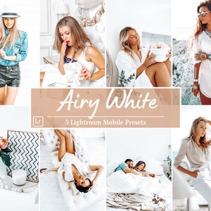 Light And Airy Lightroom Presets, Mobile & Desktop Lightroom Presets, Bright And Airy Presets, Clean And Bright Boho Presets, Bright Picture