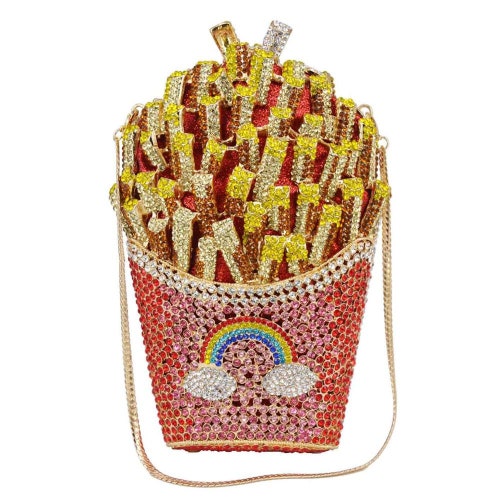Fashion Luxury Crystal Bags Designer shops rhinestone Chips Clutch Bags for Ladies Purse Wedding Bridal Evening Bags 1