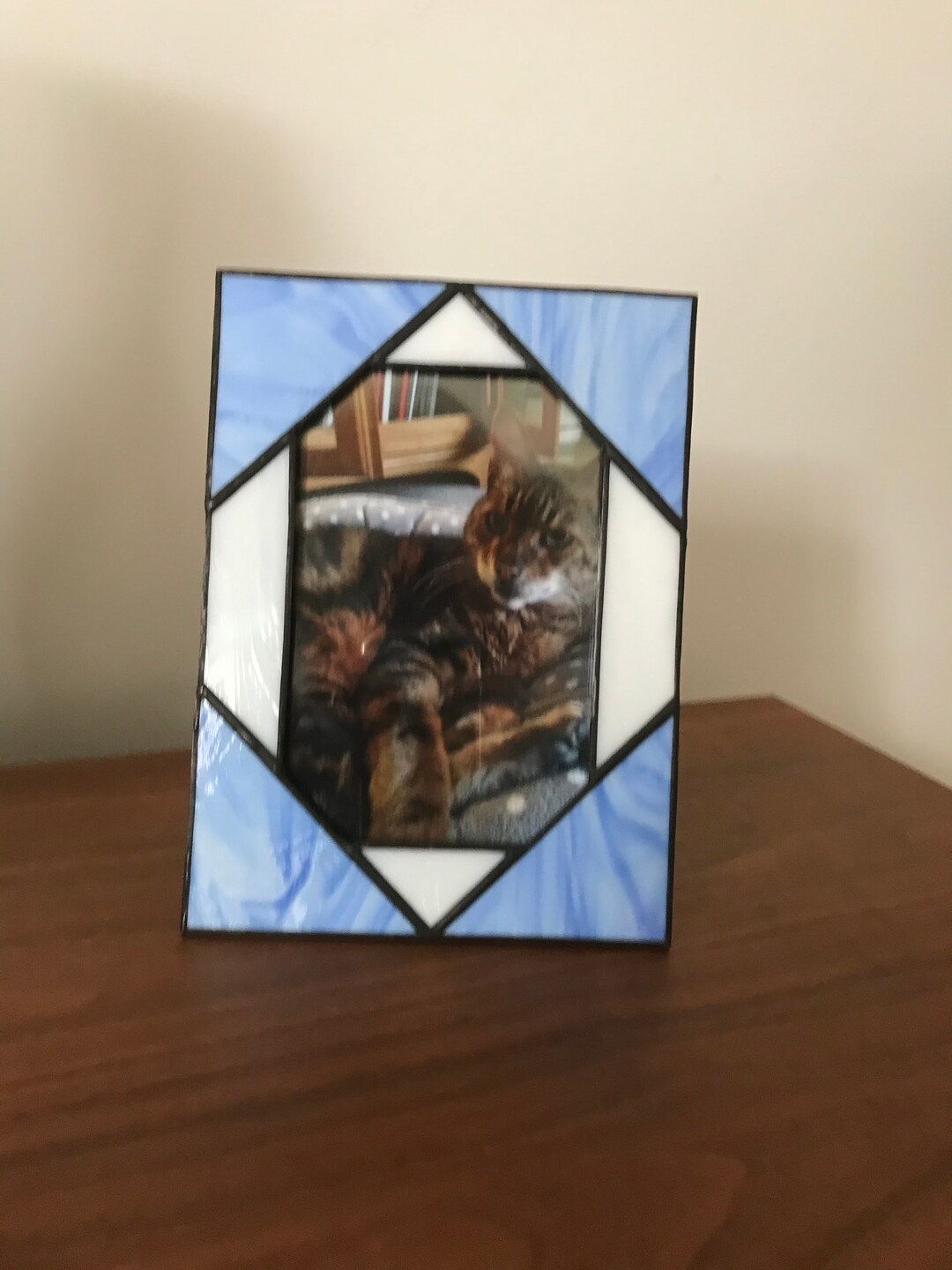 Stained Glass Photo Frame Etsy