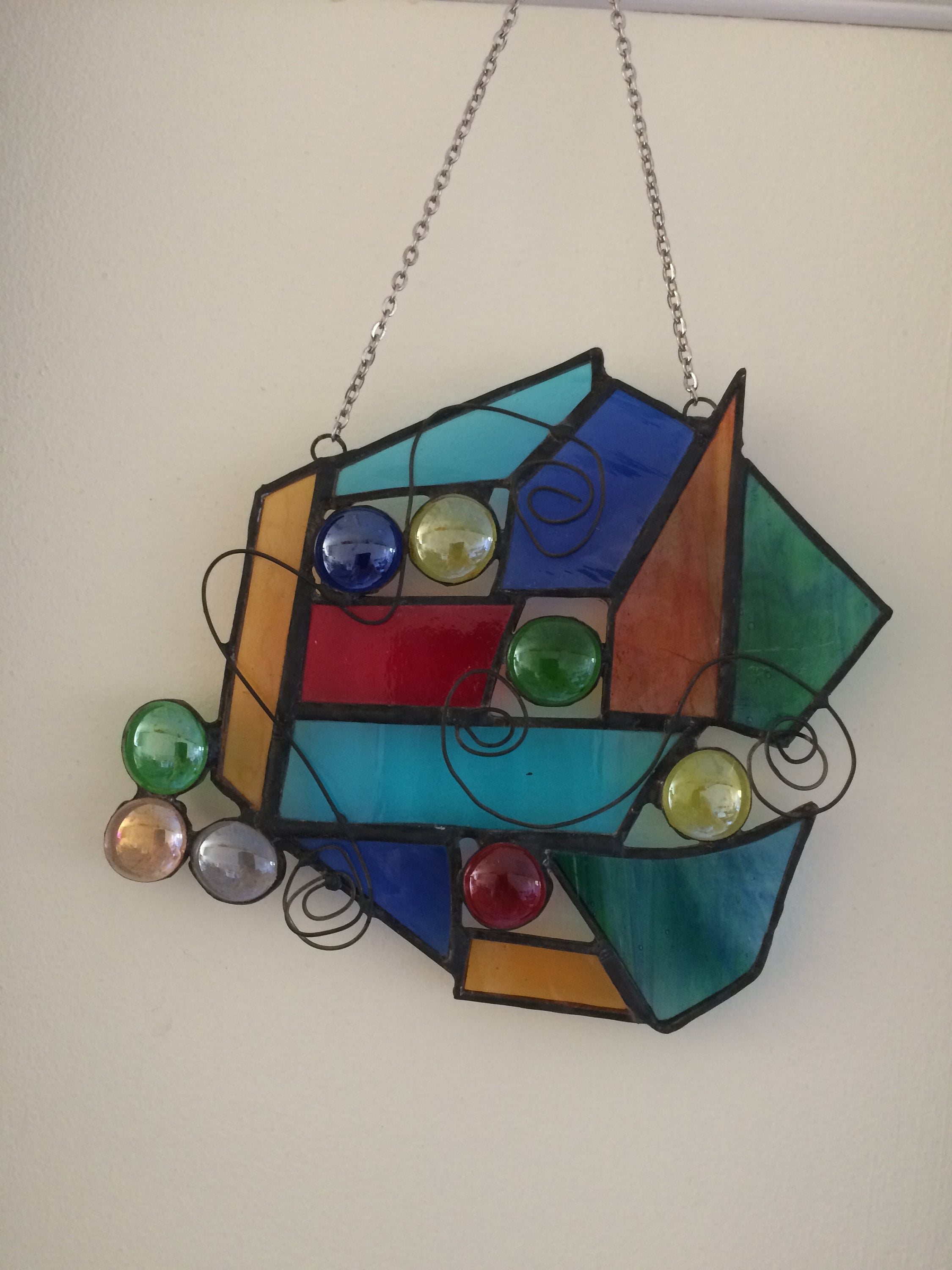 Stained Glass Suncatcher, Wall Hanging Etsy UK