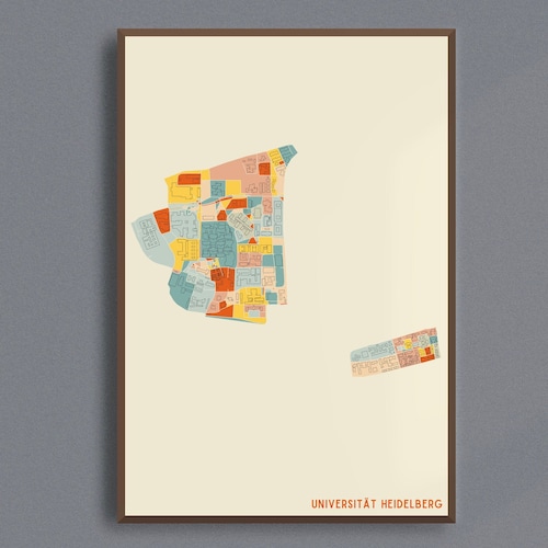 Art Print Heidelberg Germany Etsy