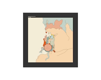 ARECIBO OBSERVATORY SERIE - Webbplatskarta - Konstgicléetryck - Museikvalitet