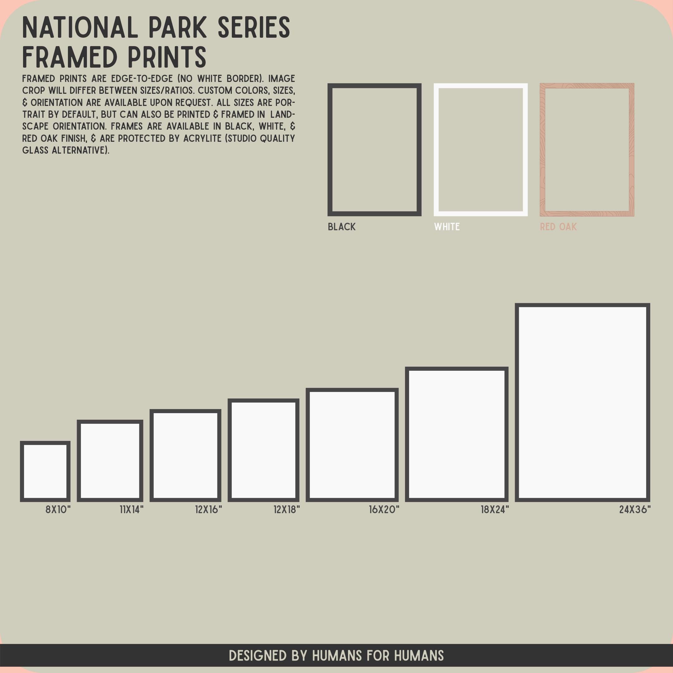 JOSHUA TREE - National Parks Series - Topographic Contour Map - Fine ...