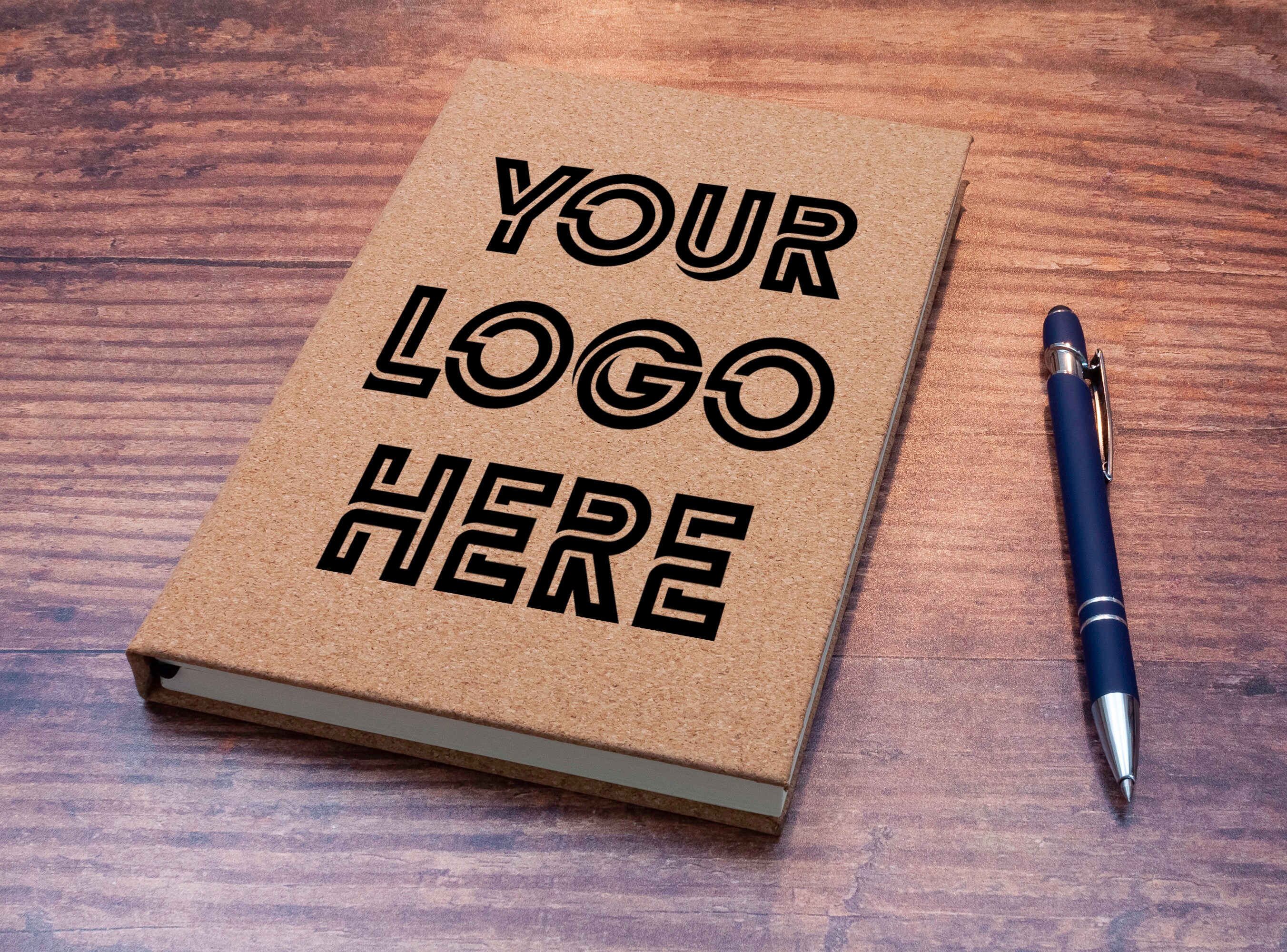 Custom Notebook with logo Personalized leather Business | Etsy