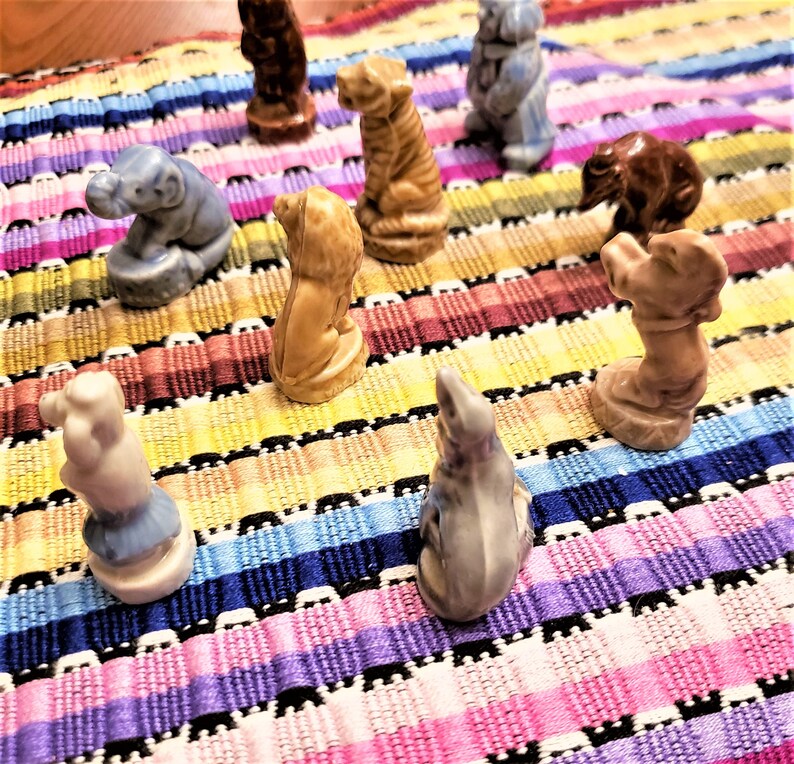 Choice of One Figurine From Red Rose Tea Wade's Whimsies Made in England Circus/noah's Ark